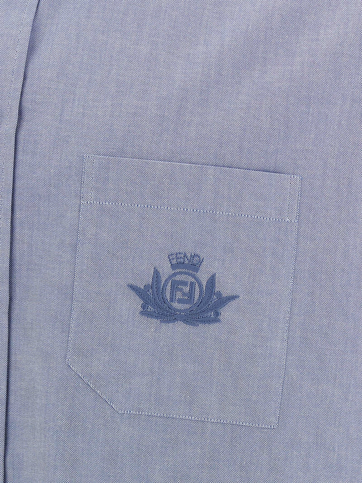 Fendi Fendi Crest Shirt and Blouse - Light Blue | f5ecfc55b944b47d8c2a8701a115d40f157a5a4b