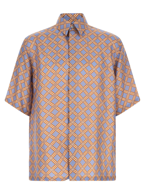 Net Shirt And Blouse Multicolor