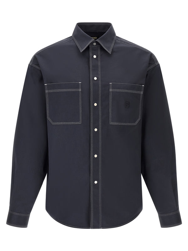 Ff Selleria Shirt And Blouse Blue