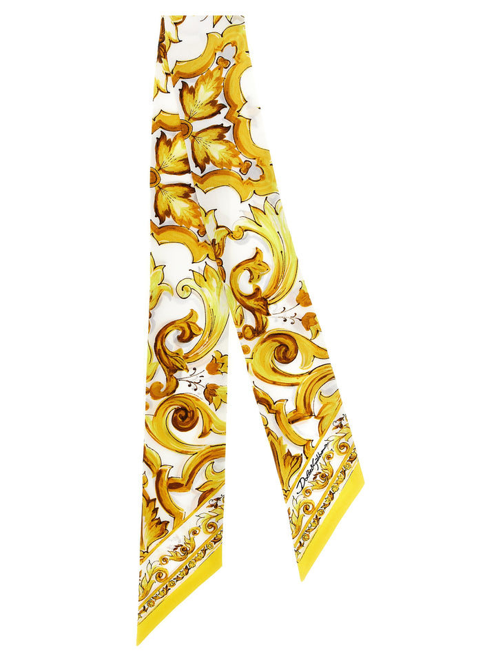 Maiolica Scarves, Foulards Yellow