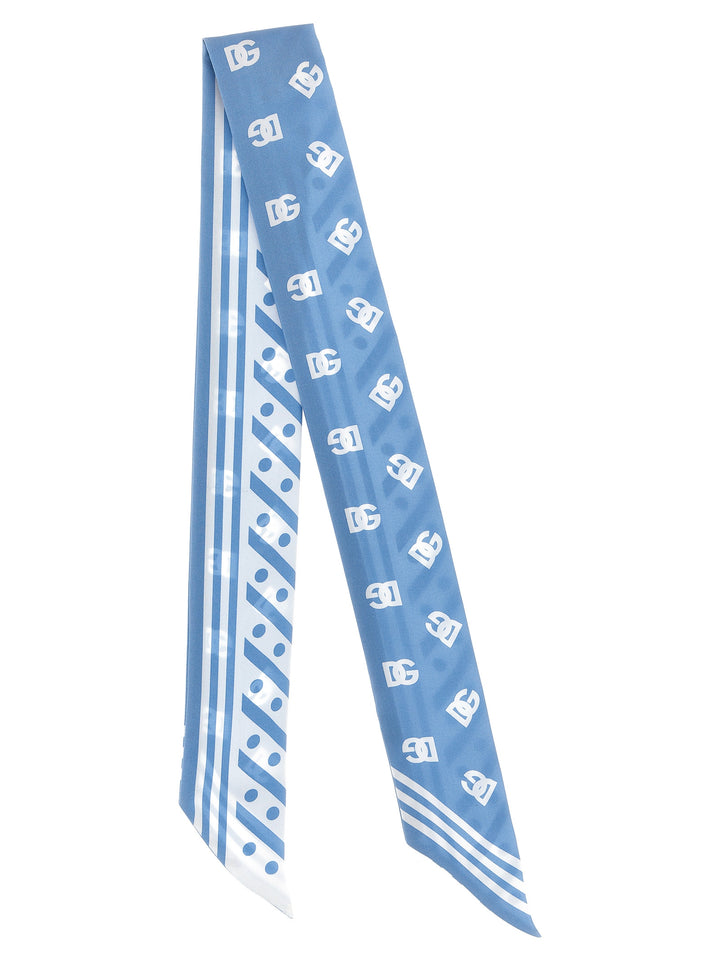 Dg Scarves, Foulards Light Blue