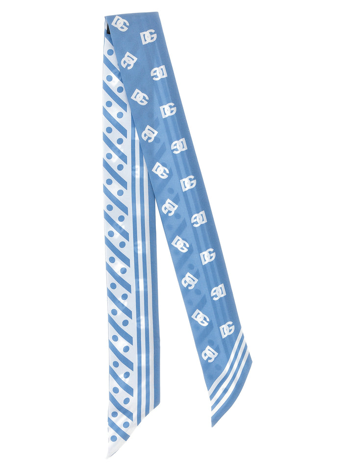 Dg Scarves, Foulards Light Blue