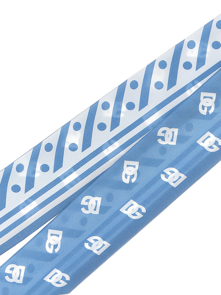 Dg Scarves, Foulards Light Blue