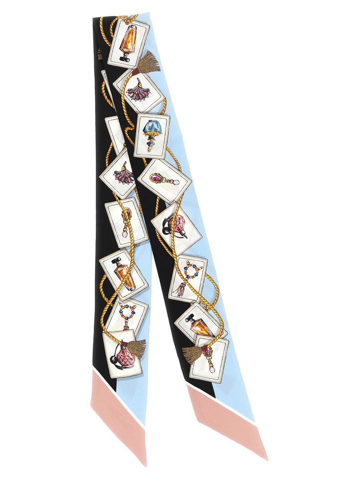 Dolce & Gabbana Silk Bandeau Scarves and Foulards - Light Blue | e3f3567b020e723ed9fb4fdc4a5901c21d26a56e