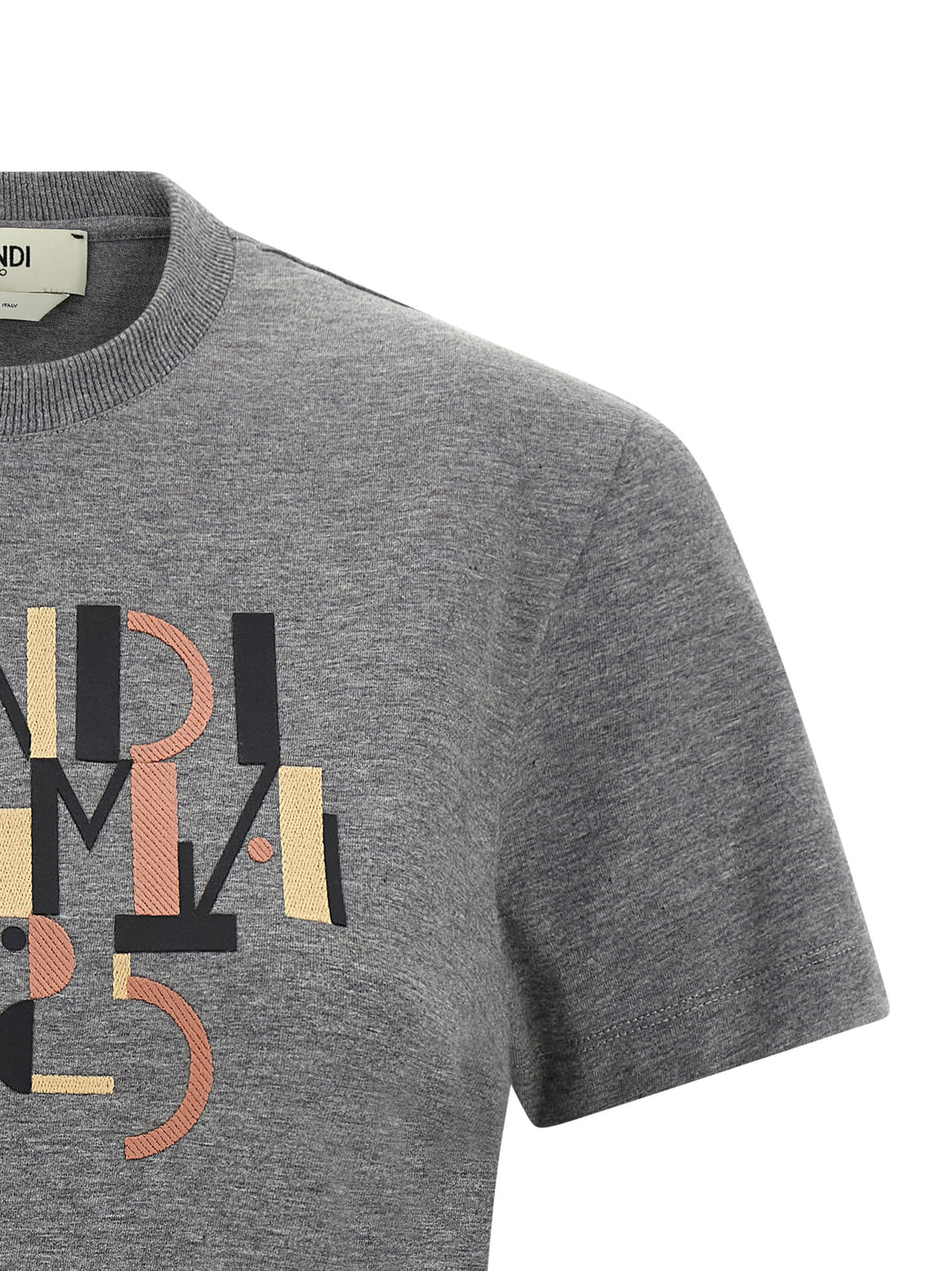 Fendi Fendi Roma 1925 T-shirt - Gray | 2aa20ded0273d8eb06335ca4b4ebecf0c63a28eb