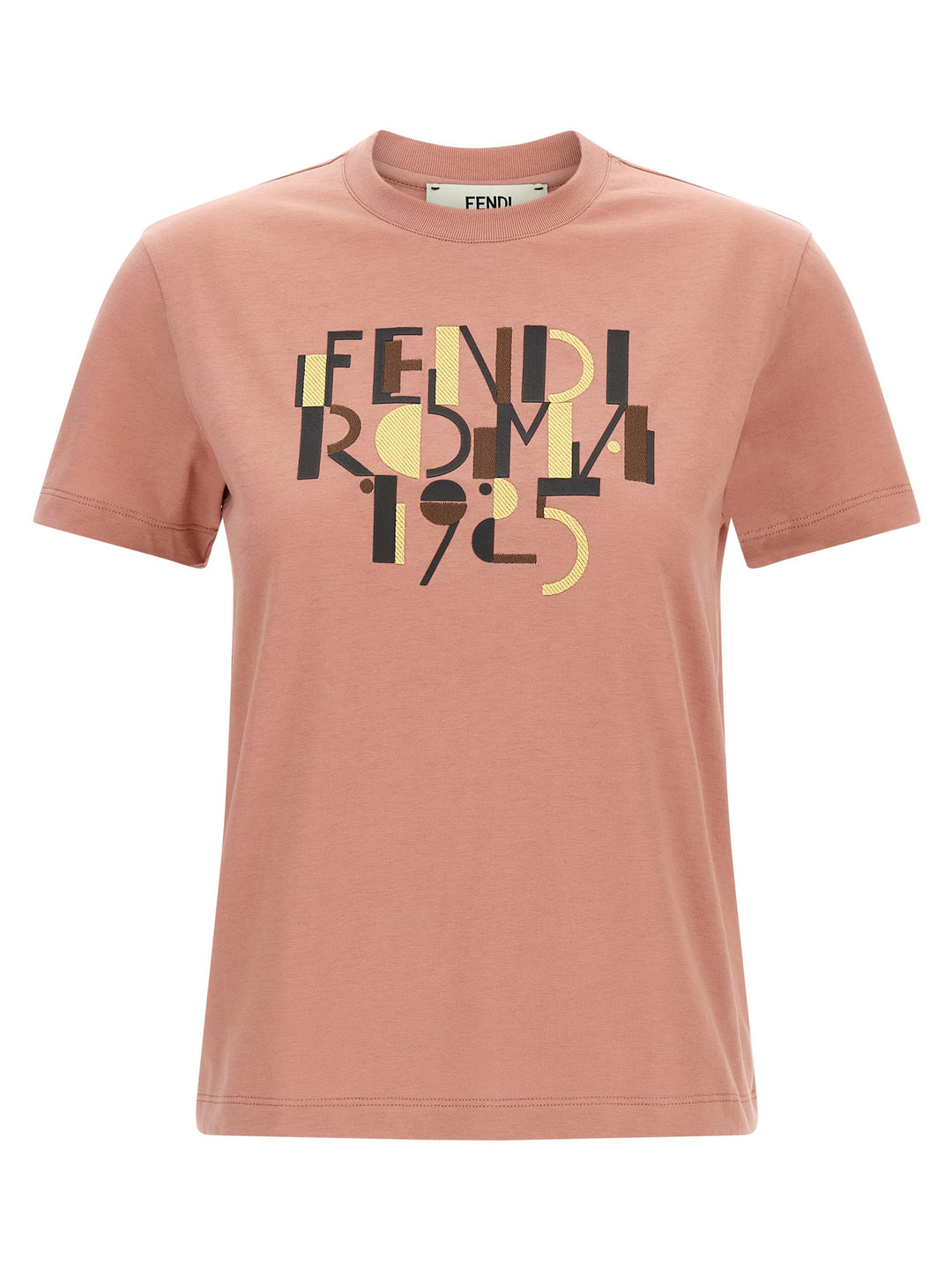 Fendi Fendi Roma 1925 T-shirt - Pink | 1a2a0816210b32a758fcb6f7b96da63bf34f623a