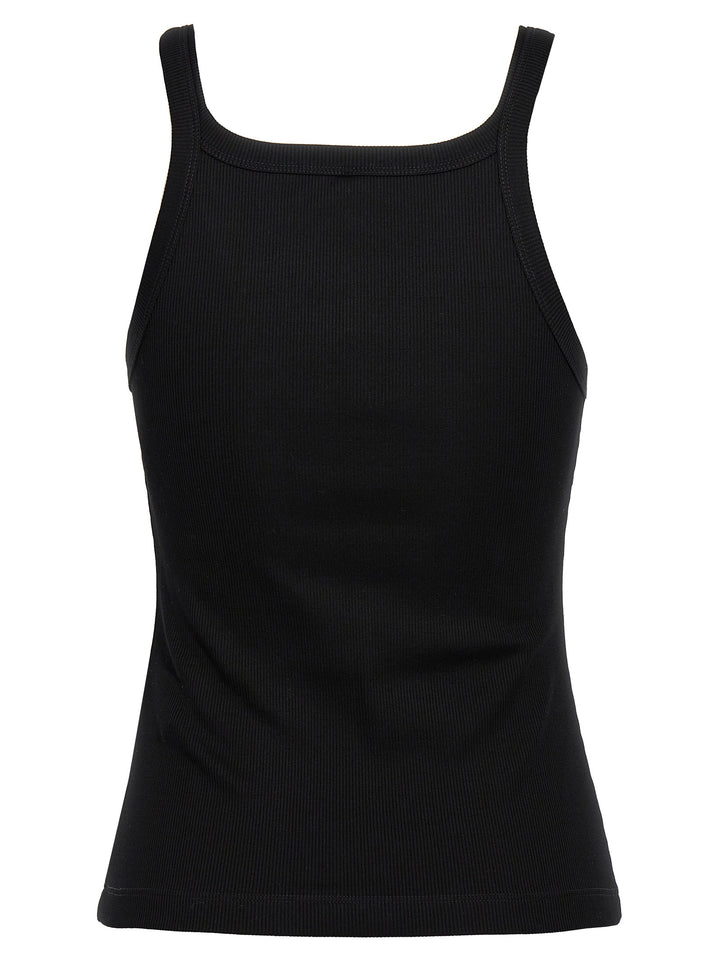 Fendi Logo Tank Top Tops - Black | ca22e212ece0ce19ee8a83e764cf37da3a131349