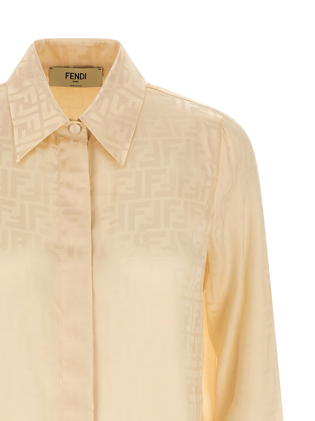 Fendi Ff Shirt and Blouse - White | b9bb2d0389e1937d07eb3e960355df0f713a4a85