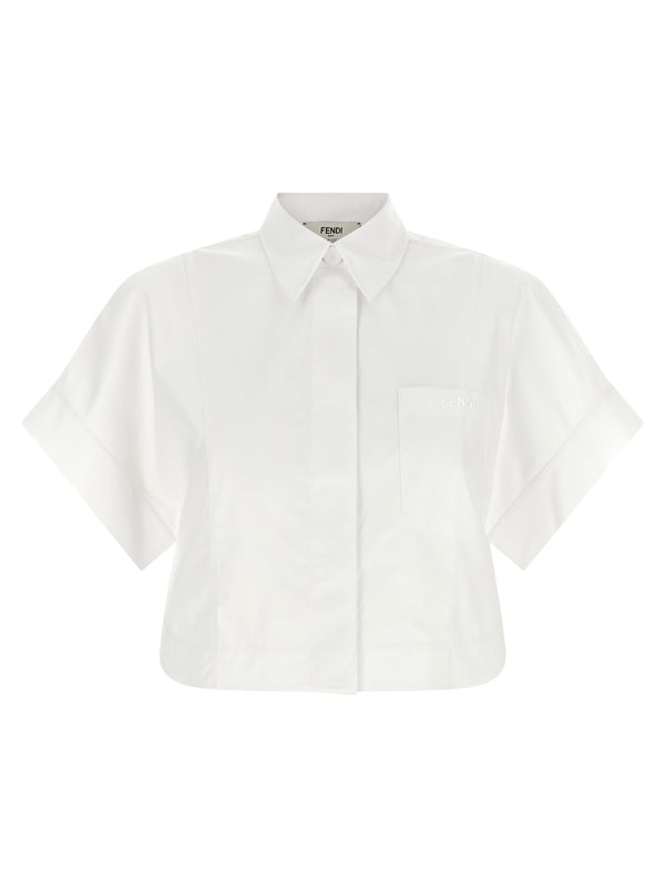 Maxi Button Shirt Shirt And Blouse White