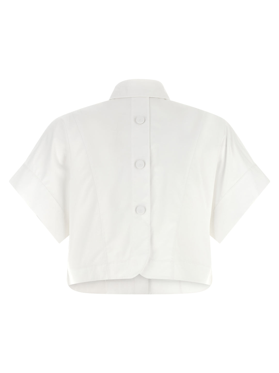 Fendi Maxi Button Shirt Shirt and Blouse - White | a77747a769fd331a51bf15dde120f197c856c3c7