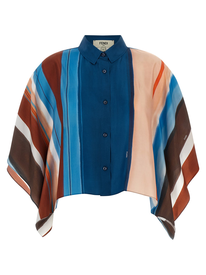 Fendi Venetian Stripes Shirt and Blouse - Multicolor | 0ca64bc4f1bbdbf2515c22ae83db1ec2c8b78d38