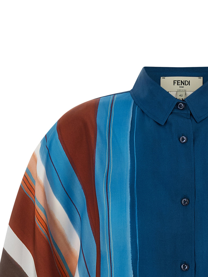 Fendi Venetian Stripes Shirt and Blouse - Multicolor | fe94277aca43de0c5db7a34a0c1195d45df6c16b