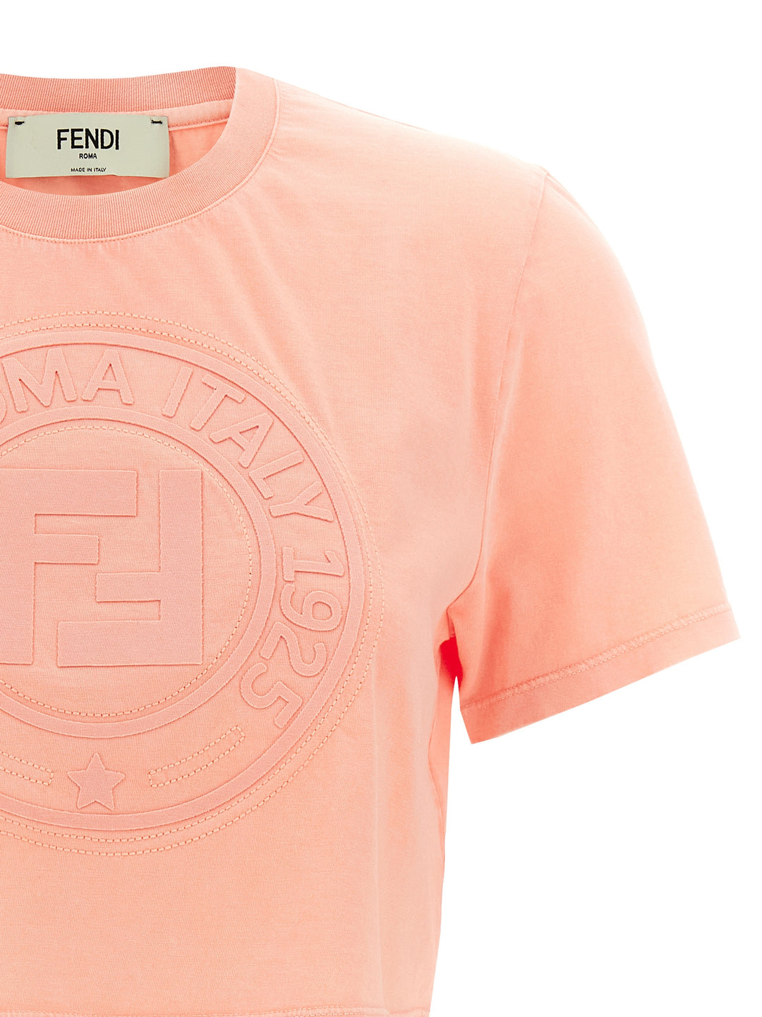Fendi Fendi Roma T-shirt - Pink | df8e281d543f1295fb89a4072d5db2ff23578f1b