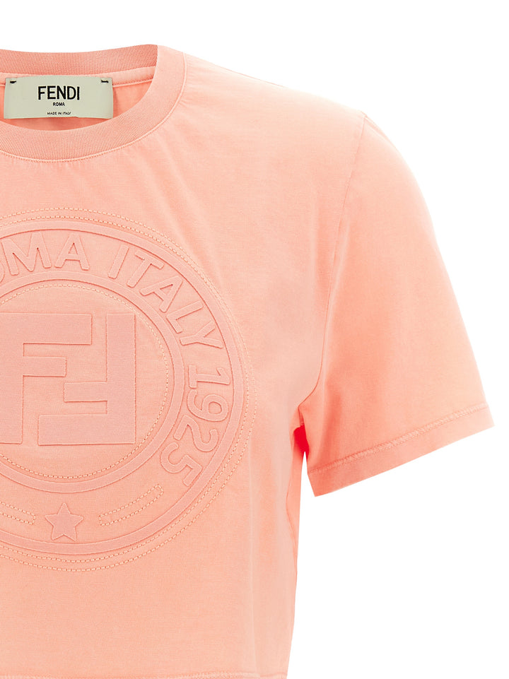 Fendi Fendi Roma T-shirt - Pink | df8e281d543f1295fb89a4072d5db2ff23578f1b