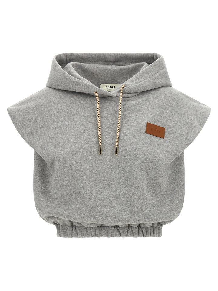 Fendi Essentia Tops - Gray | 951b8093c9ee7e3cf09fa0b48f7abe94cdfa670b