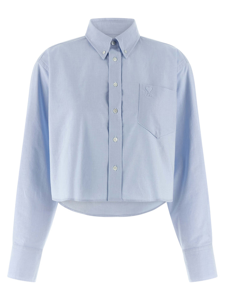 Ami Paris Ami De Coeur Shirt and Blouse - Light Blue | 0e9efebd895e687159621d2a88fa3e810bf72ed4