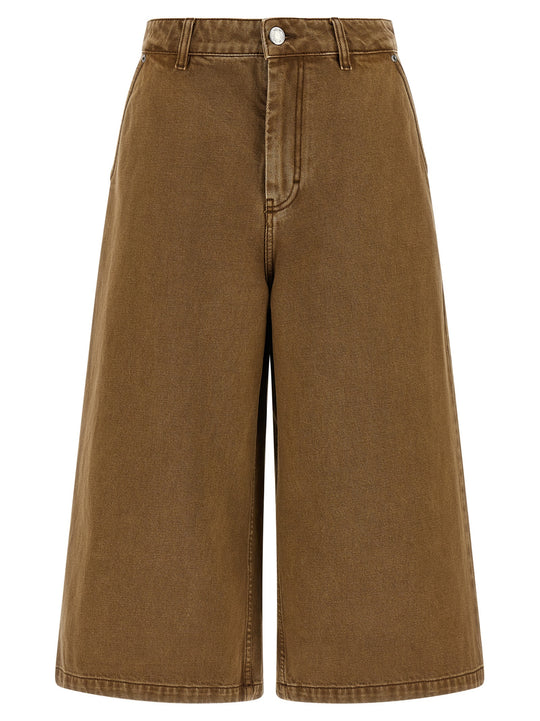 Denim Bermuda Shorts Bermuda And Short Brown