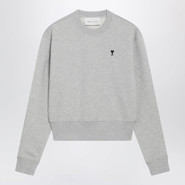 Gray Ami De Coeur Crewneck Sweatshirt