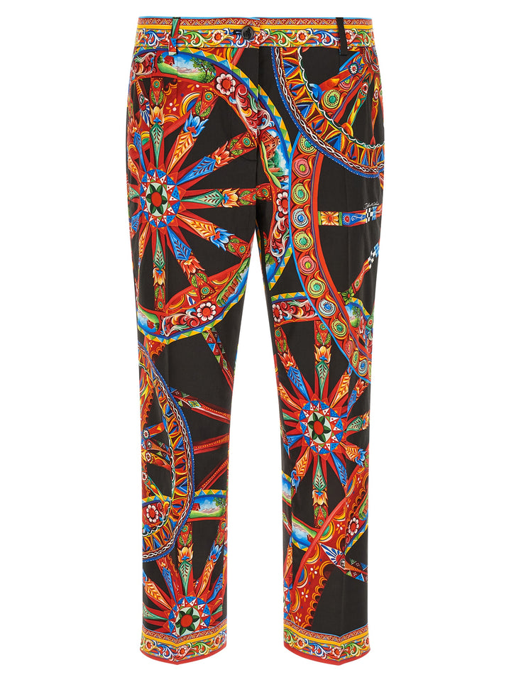 Dolce & Gabbana Carretto Pants - Multicolor | 3975b8850623e912b5e1188b4303f476b23c6c18