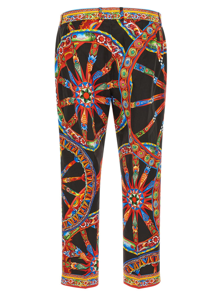 Dolce & Gabbana Carretto Pants - Multicolor | f793aca2f73b0b8387da9b3d204d2c18f5a1d520