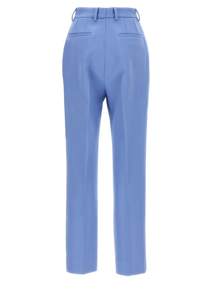 Tailored Trousers Pants Light Blue