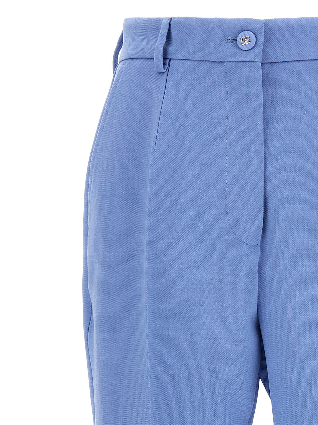 Tailored Trousers Pants Light Blue