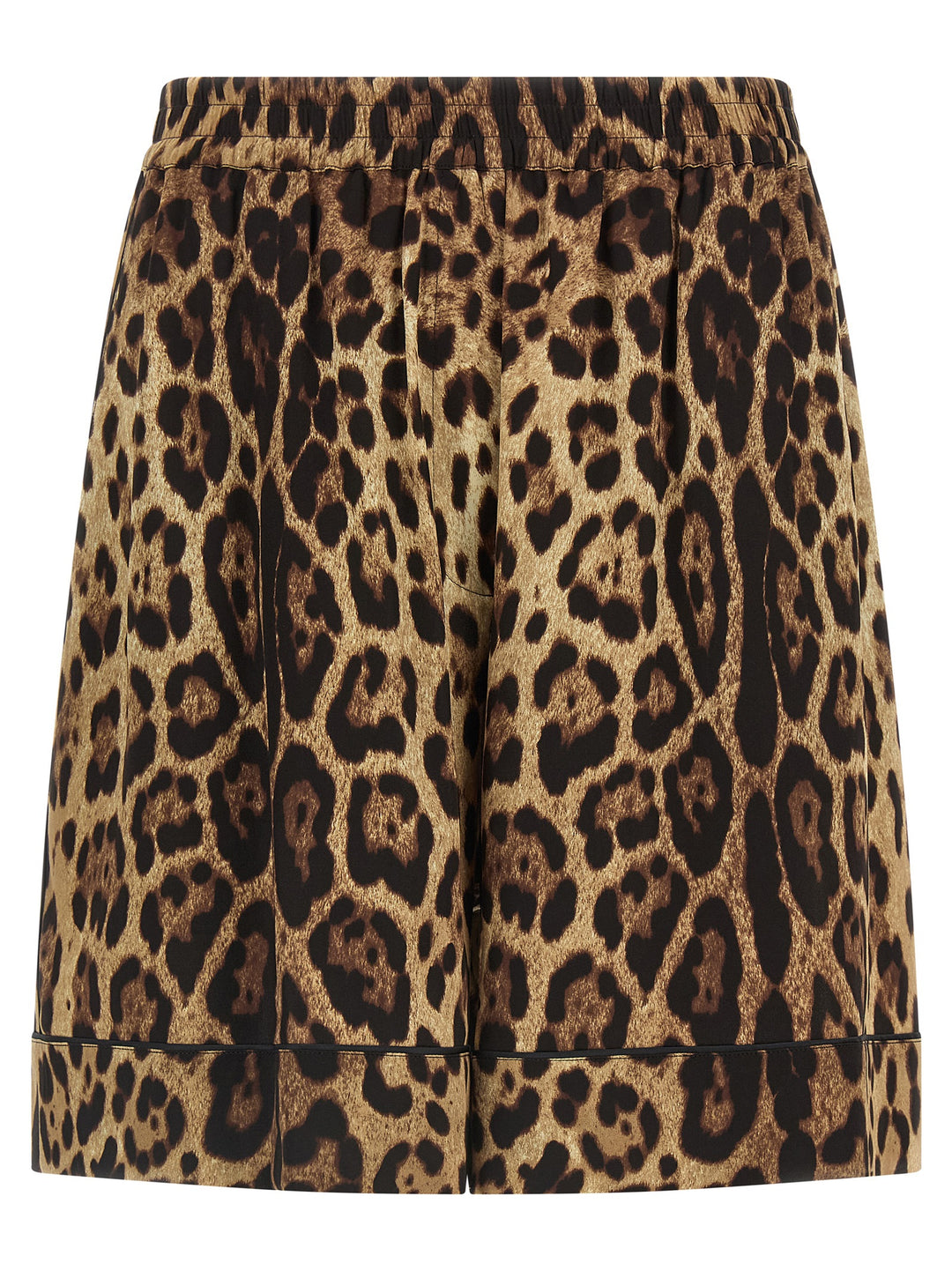 Dolce & Gabbana Leopard Shorts Bermuda and Short - Brown | 219db772091eea2724a7bda49d94757090d7df34
