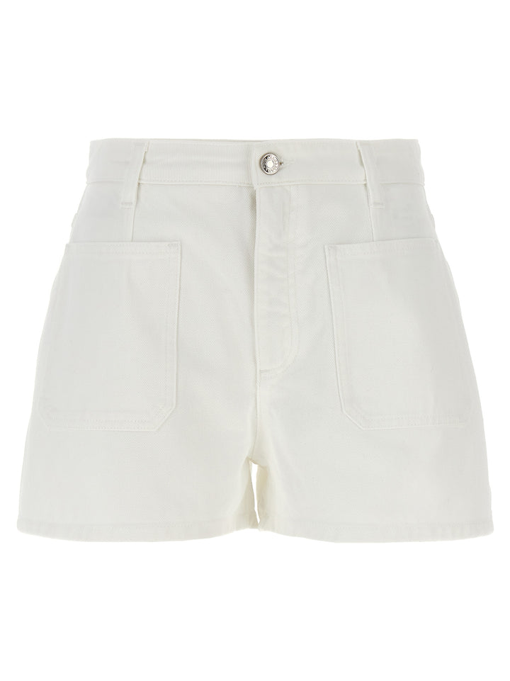 Denim Shorts Bermuda, Short White