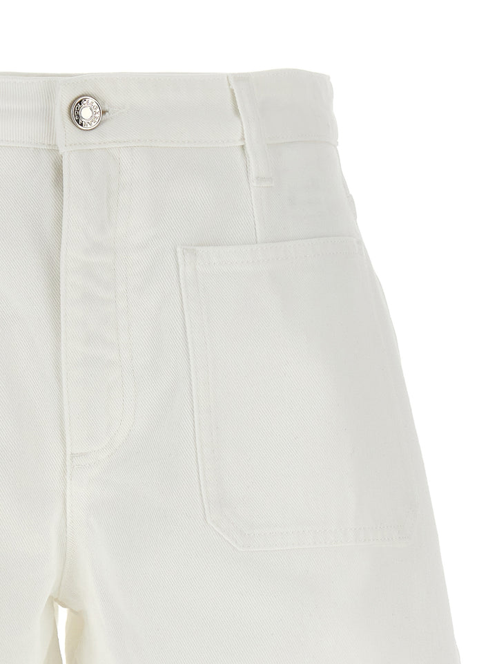 Denim Shorts Bermuda, Short White