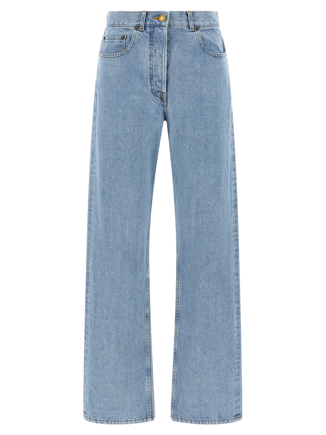 Thom Browne Back Martingale Jeans - Light Blue | 83a42f04c5093612a85d9bc53b641d8e13661593