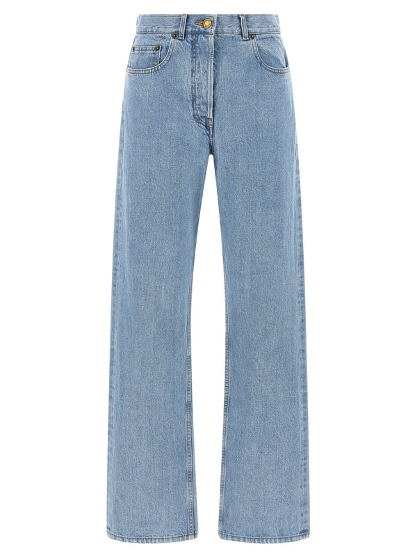 Back Martingale Jeans Light Blue