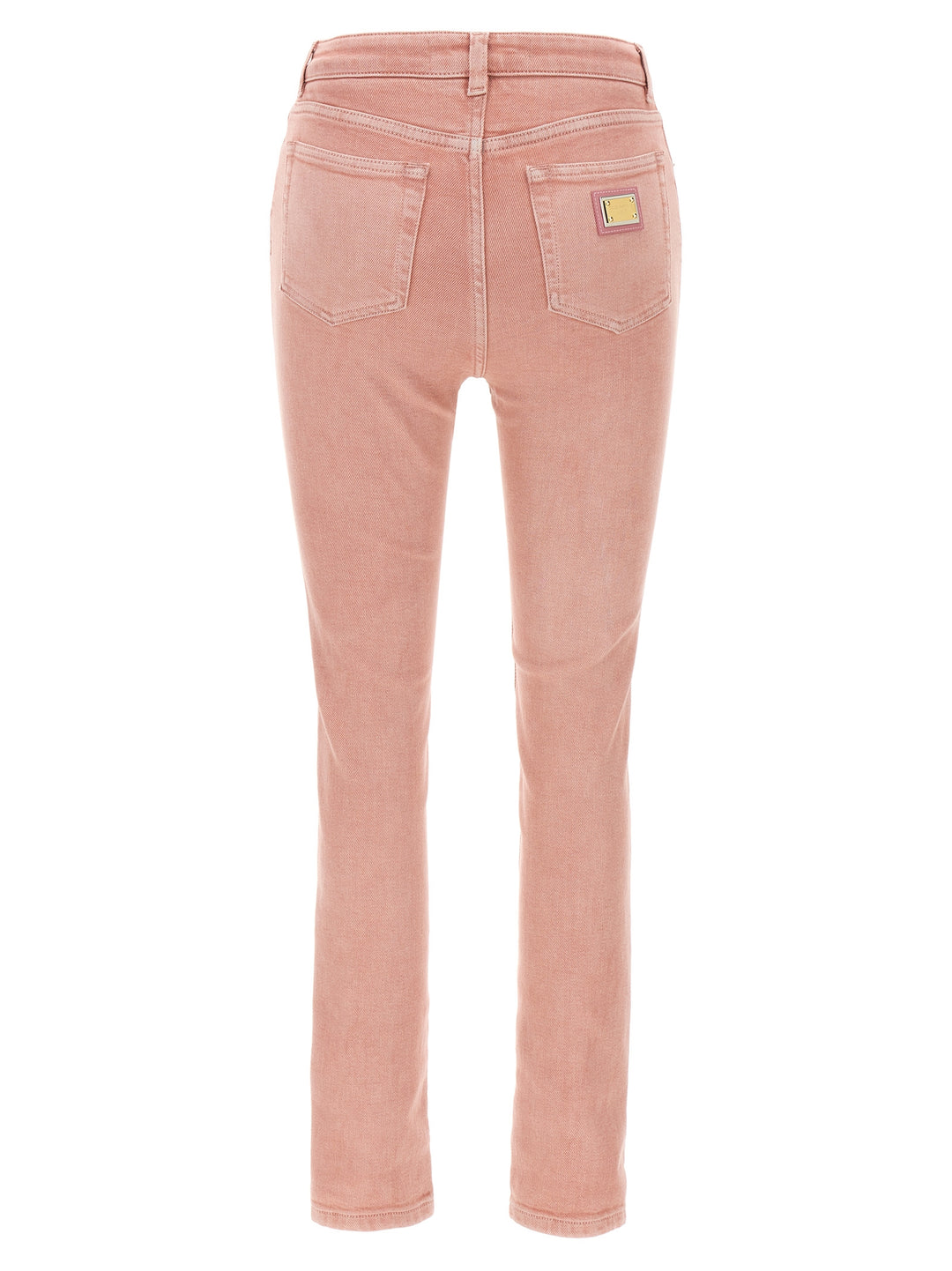 Dolce & Gabbana High Waist Jeans - Pink | c960d3b7e31adfae7c545117e00fee809addaf16