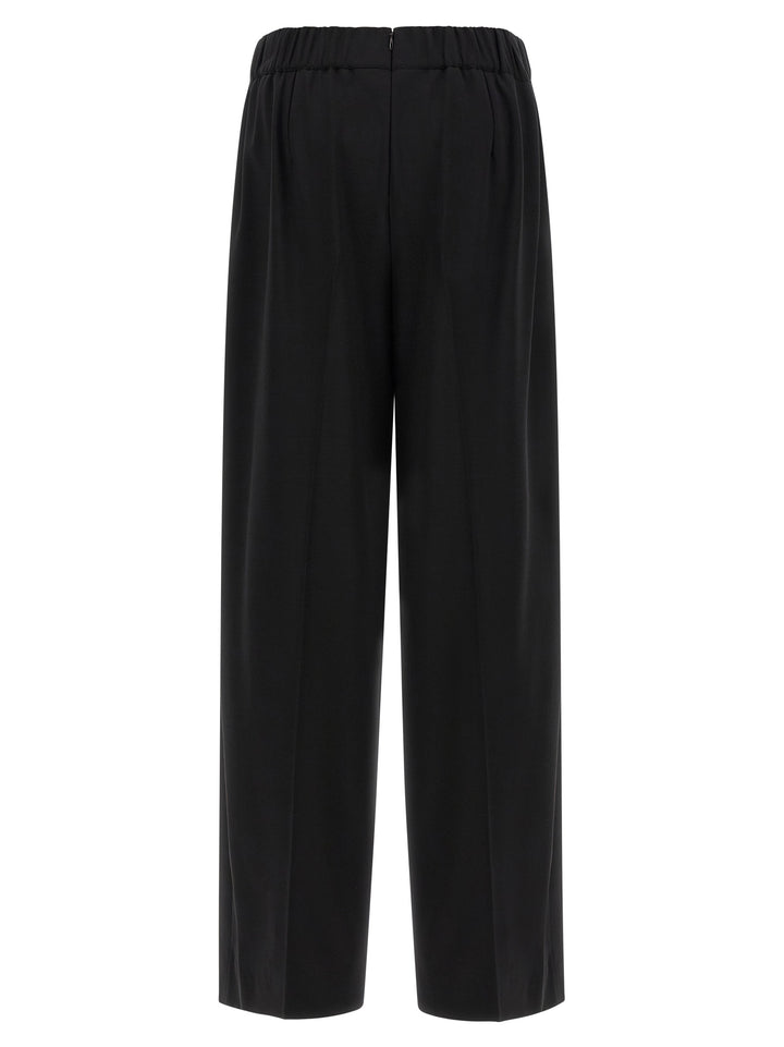 Dolce & Gabbana Loose Leg Pants - Black | 1d7067a1a087c095036eb8000df915adc9e69393