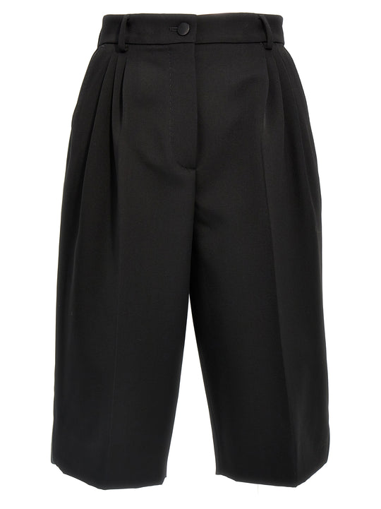 Tuxedo Bermuda Shorts Bermuda And Short Black