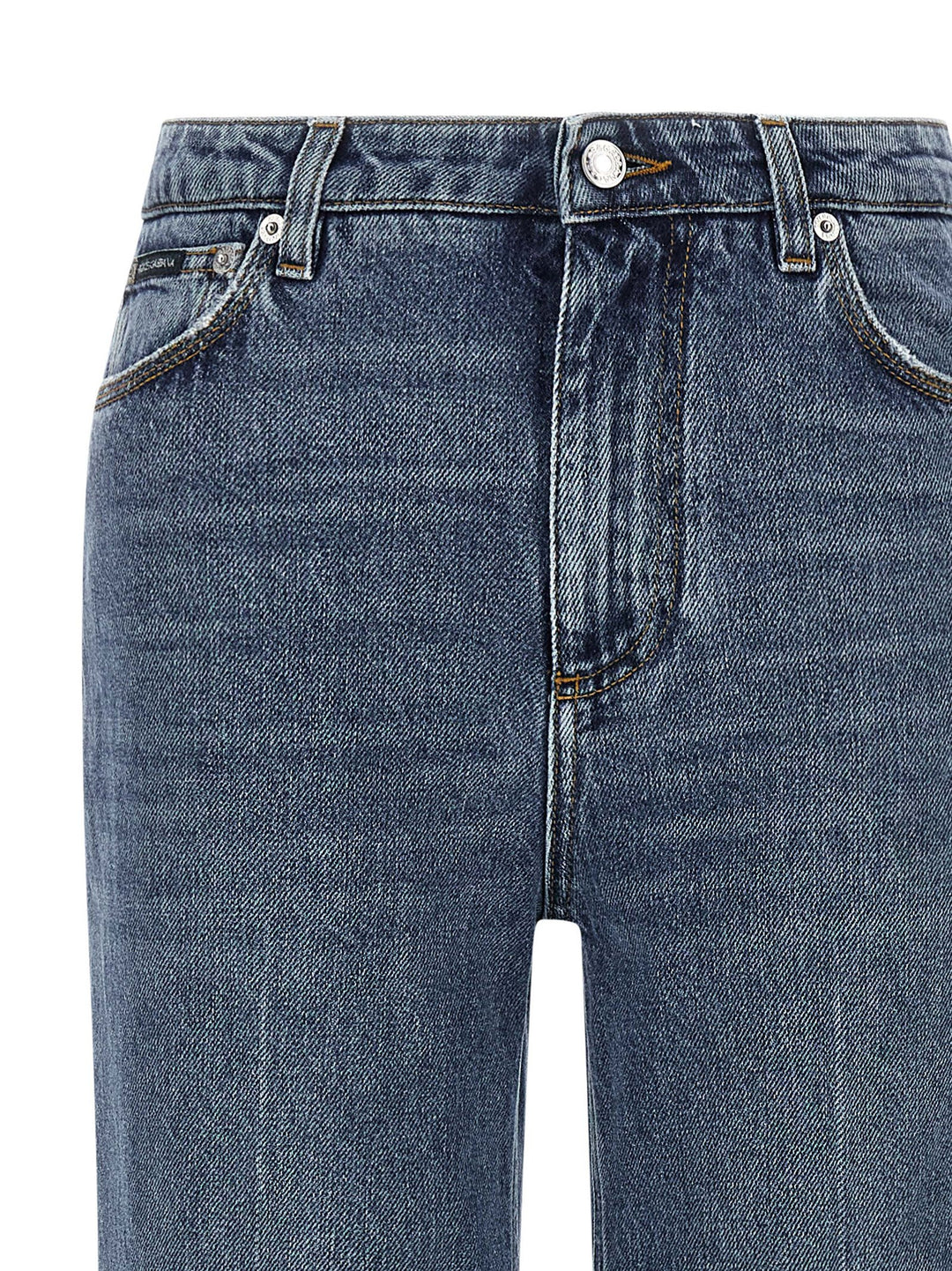 Dolce & Gabbana Logo Tag Jeans - Blue | 4fb1ffe024b7090eca7c5ee3da2503009ed5cb8f