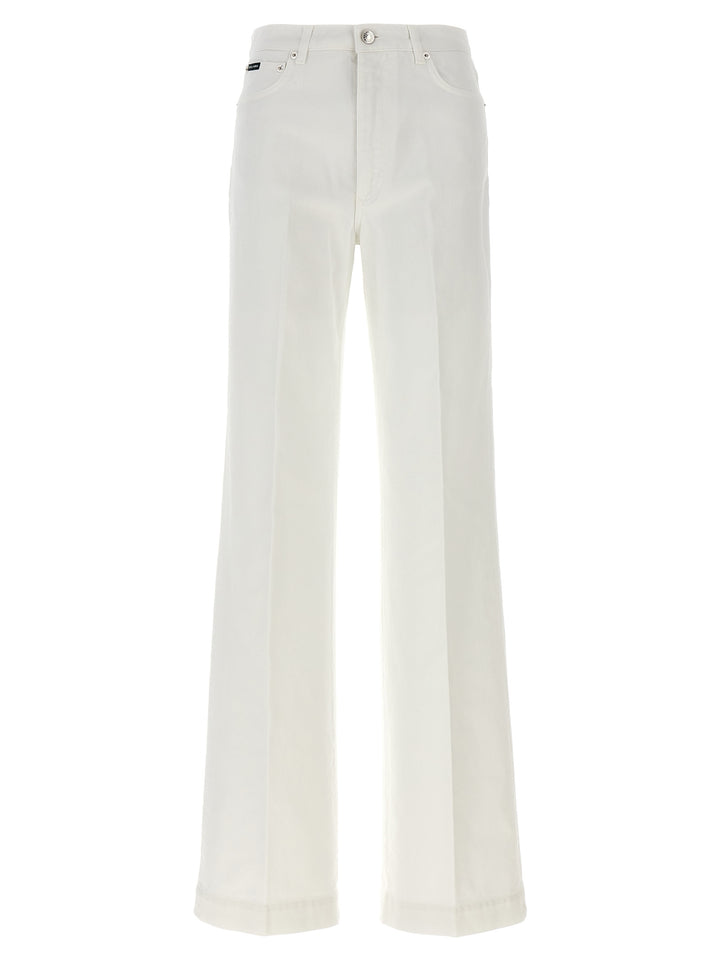 Capri Jeans White