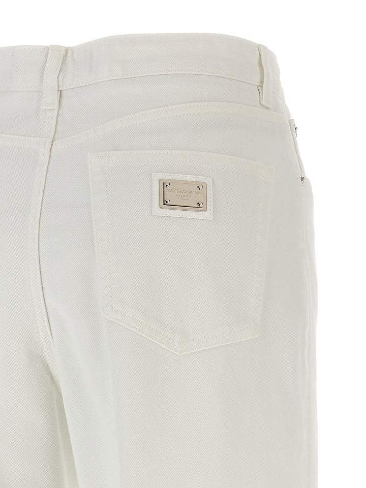 Capri Jeans White