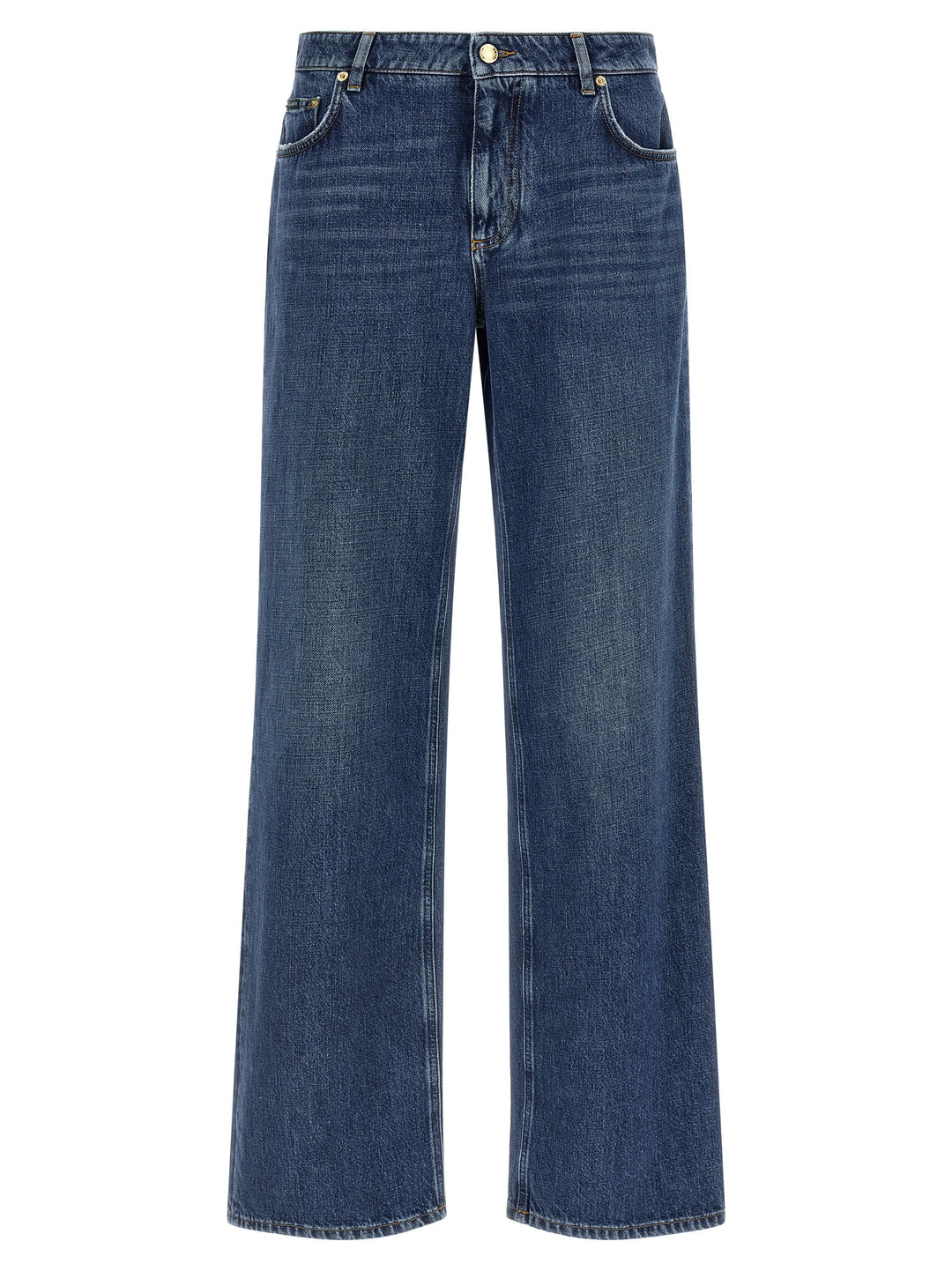 Dolce & Gabbana Wide Leg Jeans - Blue | b9f1ff45ca6c939f597ceb6314e11ddf8c998837