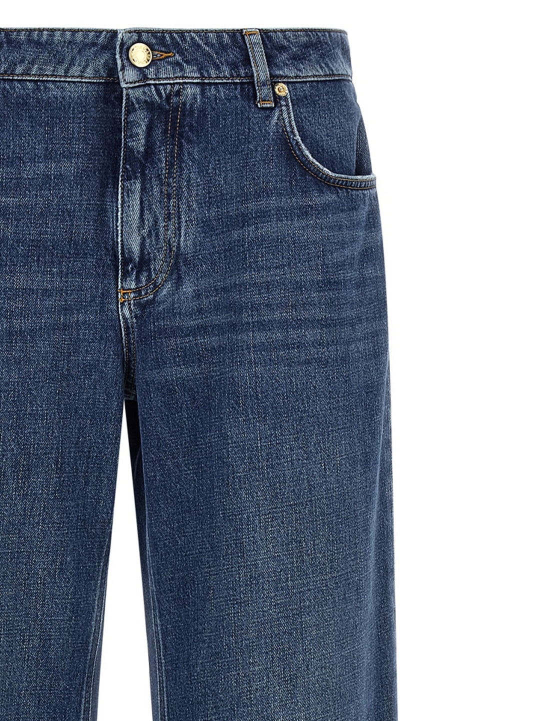 Dolce & Gabbana Wide Leg Jeans - Blue | 0aa012d143735ab792eb38cd4deef69f3a745786
