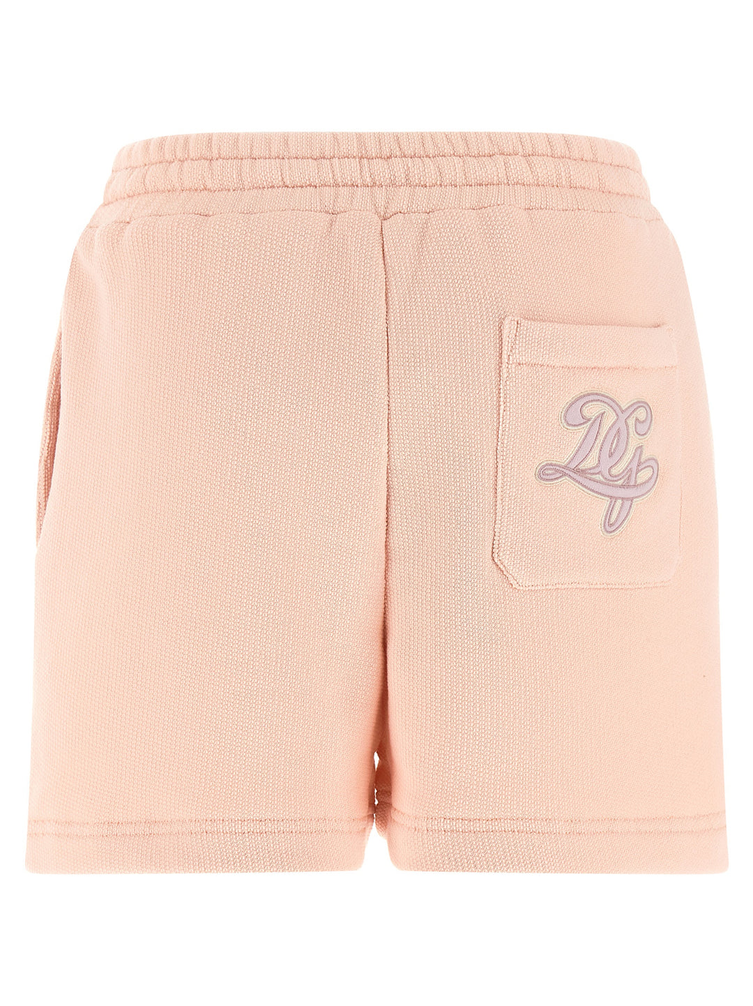 Dolce & Gabbana Logo Patch Shorts Bermuda and Short - Pink | 8b51d9ea3757344e28050dcd9d11e67269e22d78