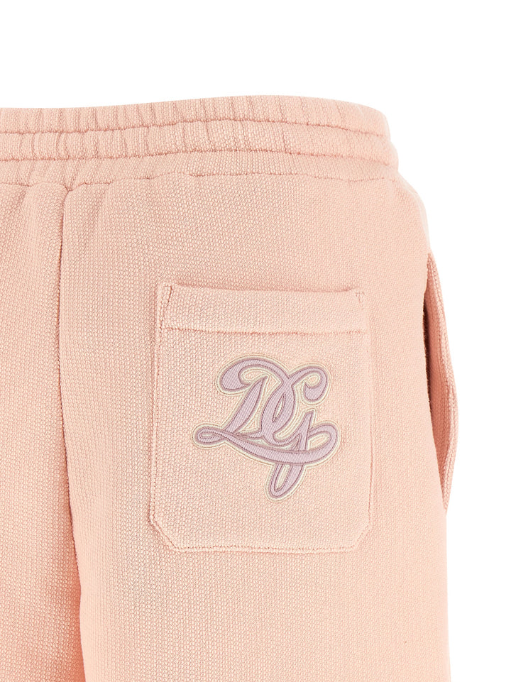 Dolce & Gabbana Logo Patch Shorts Bermuda and Short - Pink | 5d20f9b2057fd8045831bb833624cbf6222c7894