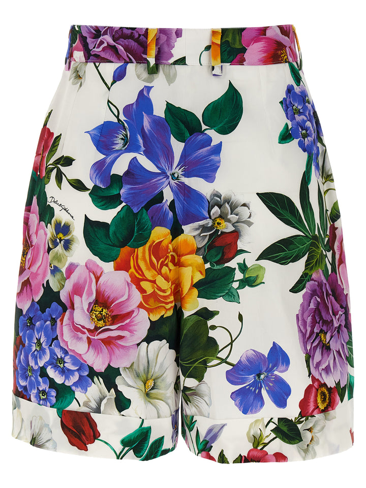 Dolce & Gabbana Bouquet Bermuda and Short - Multicolor | e06c42dfa3529ed48491b106f457cb6120853b8f