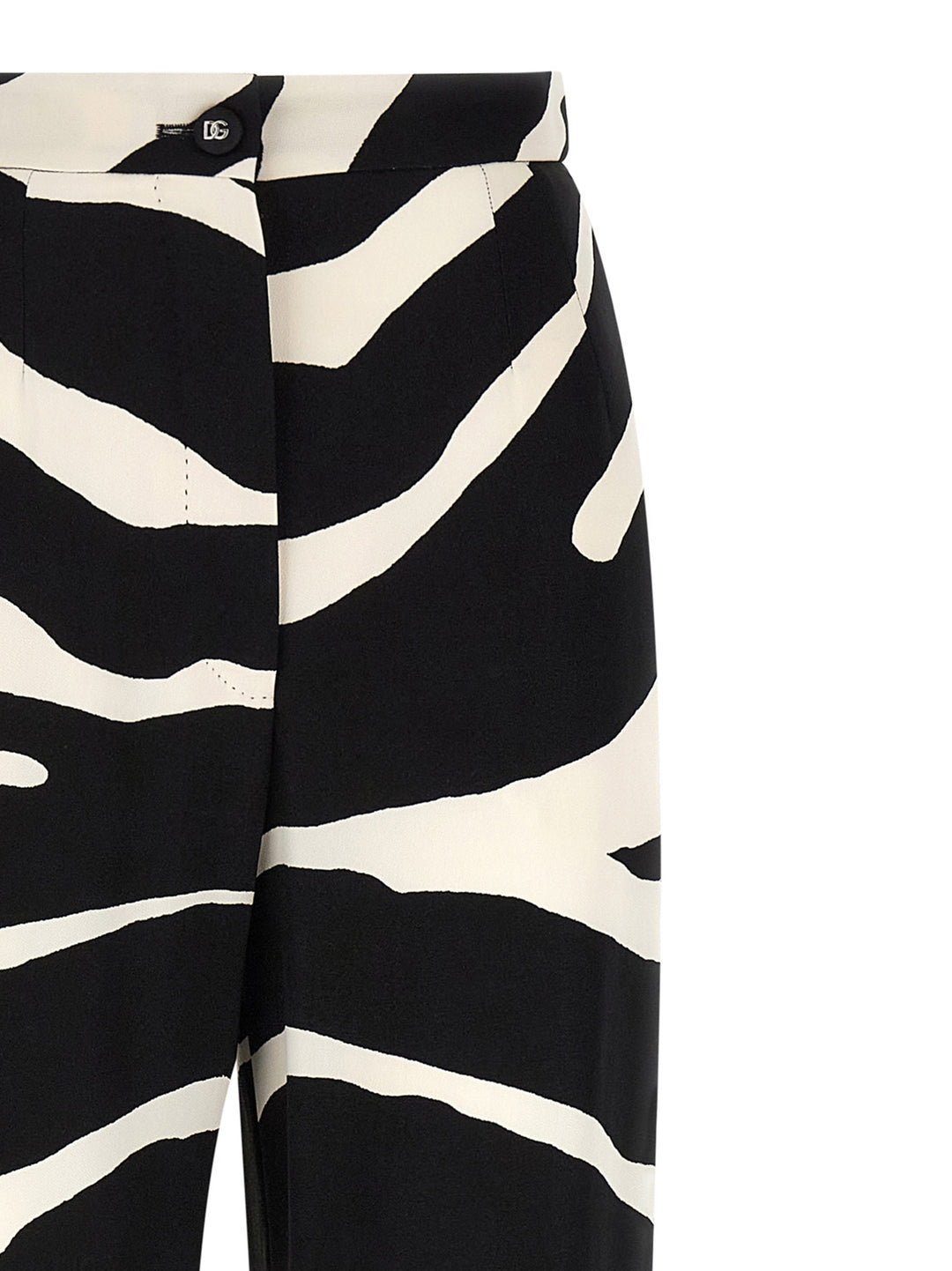 Dolce & Gabbana Zebra Pants - White/Black | b69870604f9e0fc546316a2184200f2bb82f29cb