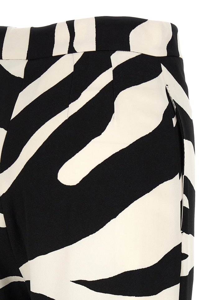 Dolce & Gabbana Zebra Pants - White/Black | 0af481064dce56cdbbaadf40df5fb08779d0e41d