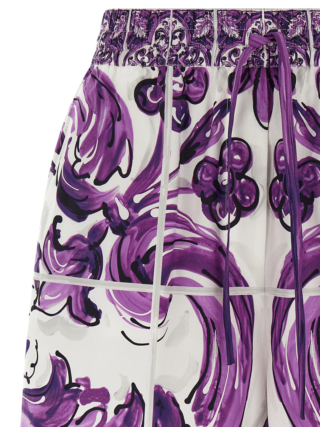 Dolce & Gabbana Maiolica Bermuda and Short - Multicolor | 762d898a041e93123f632d32886d37f8d3c65321
