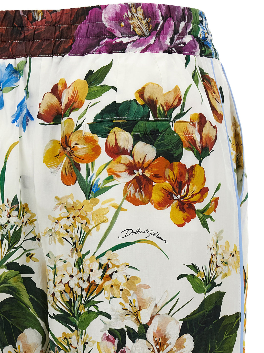 Dolce & Gabbana Bouquet Pants - Multicolor | eb167cb3a2f6b4596abe000c5b36fcacc7f01d7b