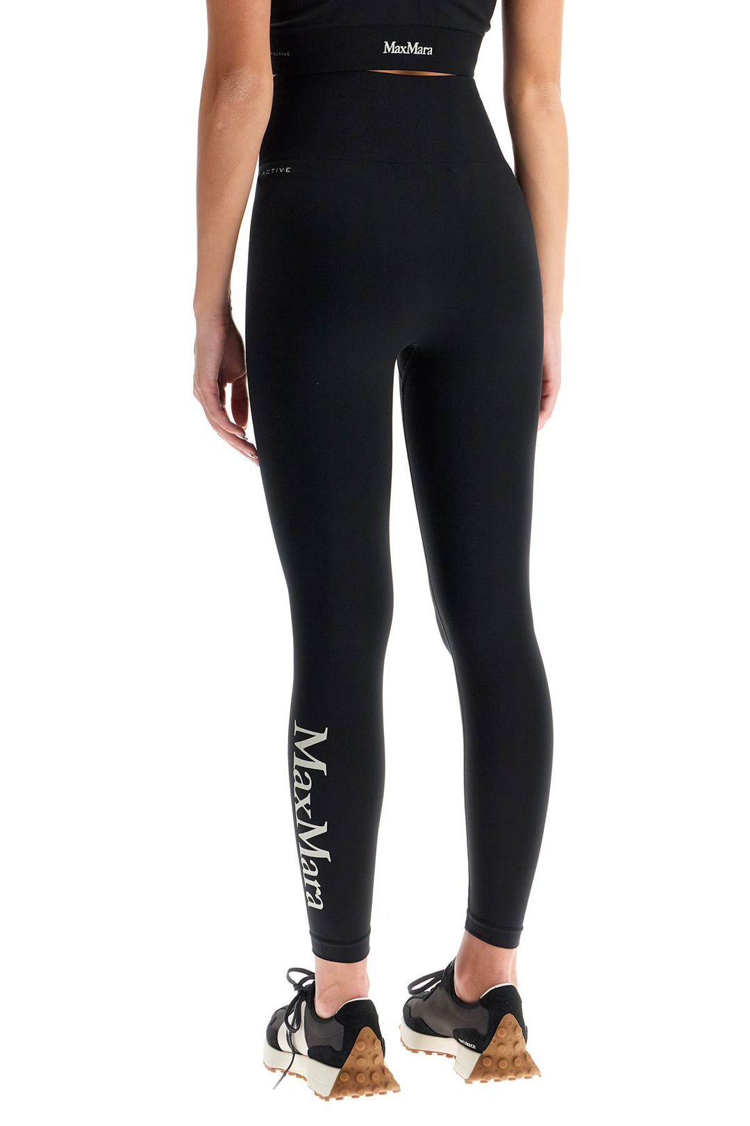 Leggings Sportivi 'Fuoco' Con Stampa Logo