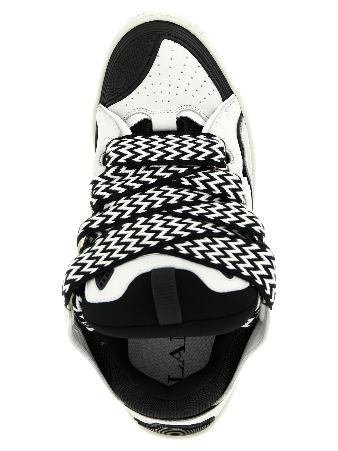 Lanvin Curb Sneakers - White/Black | f9fcdfb288d8ff42aacdd4f061ccb7ffbf418a02