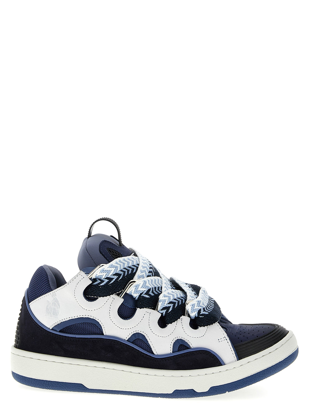 Lanvin Curb Sneakers - Blue | 229e21500e58ea2494dec717d7f5cde8dab0db28