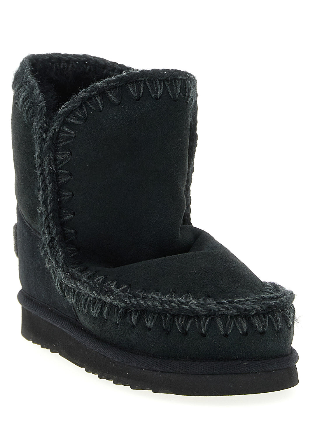 Mou Eskimo 18 Glitter Logo Boots and Ankle Boots - Black | f38dc4b3fb06d4aaa5a7383721091bbf1fa07cbf